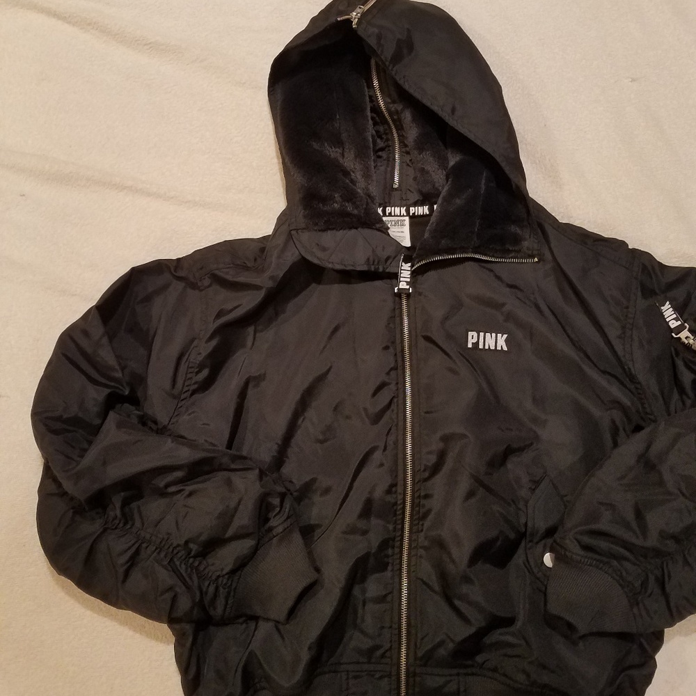 Victoria Secret Hooded Flight Jacket